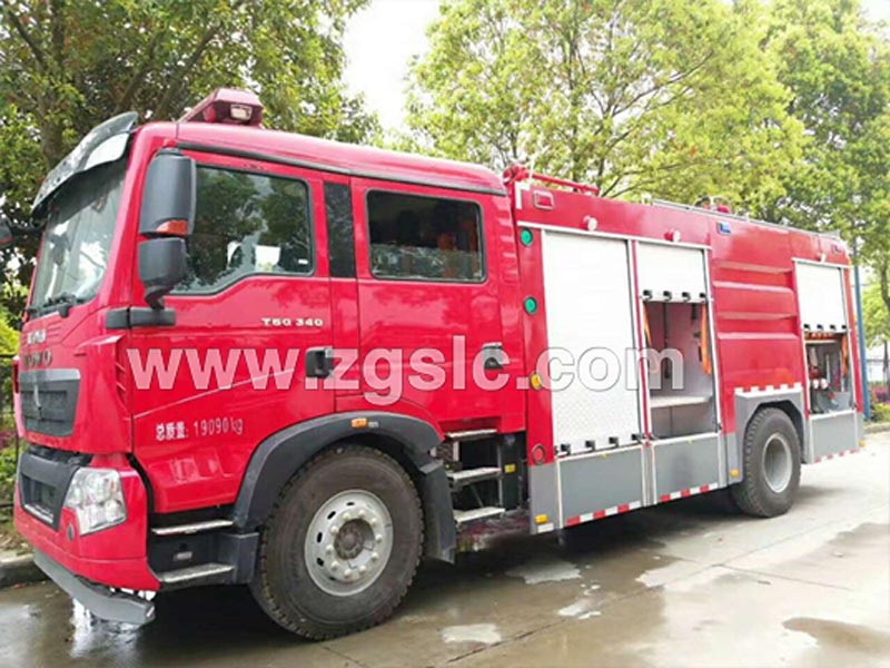 重汽T5G-5噸水罐消防車(chē)(國(guó)五)-那家質(zhì)量好