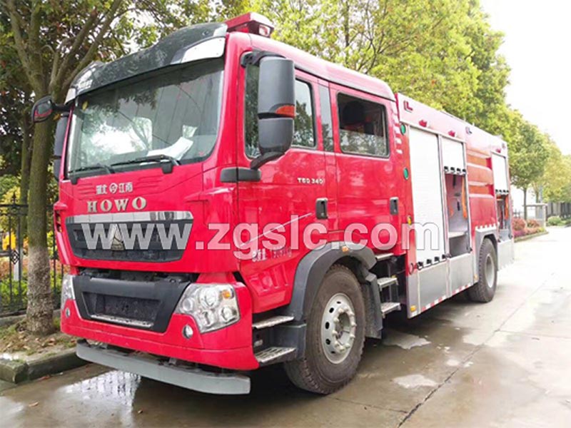 重汽T5G-5噸水罐消防車(chē)(國(guó)五)-廠家價(jià)格